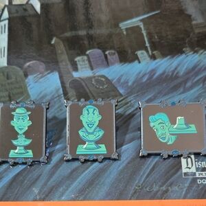 Disney Haunted Mansion Singing Busts Pins